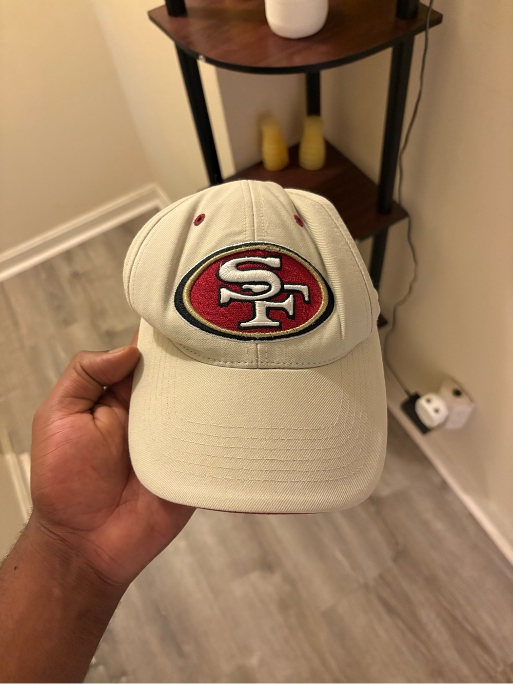 San Francisco 49ers Cream Youth Baseball Cap with Embroidered Logo